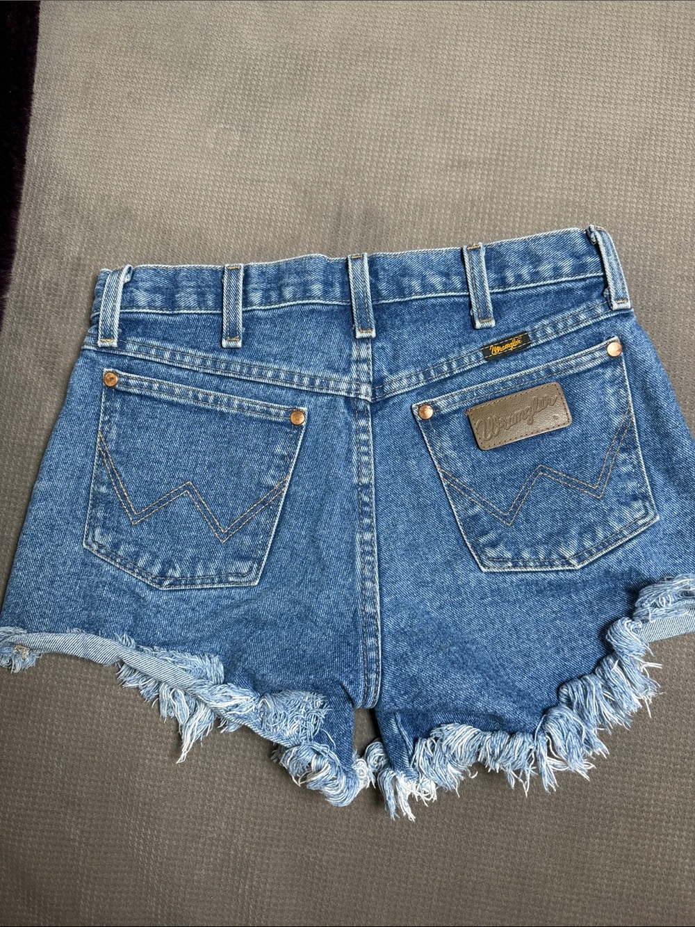 Wrangler Raw Hem Denim Cutoff Shorts NWOT